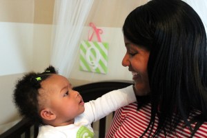 Tanya Franklin & Baby Quinn